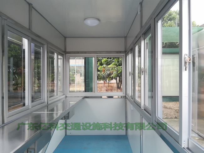 岗亭室内效果