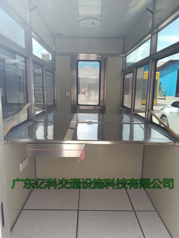 不锈钢双向收费亭