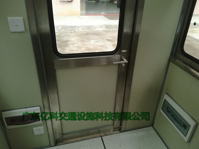 『不锈钢双向收费亭-55』电箱装置