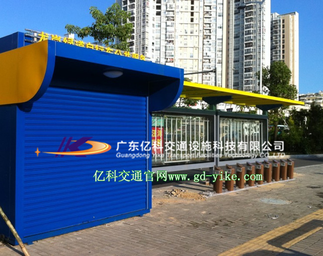 深圳自行车亭棚展示2